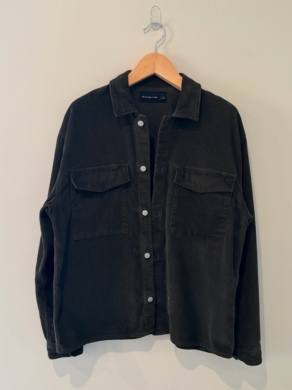 Abercrombie Relaxed Corduroy Shirt Jacket